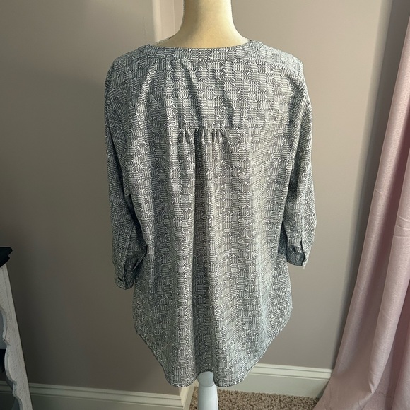 EUC CJ Banks Blouse (size 1X) - Picture 3 of 6